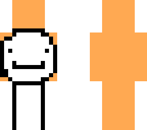 og dream skin in light orange (exact copy)