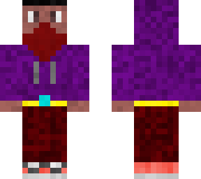 purple hoodie