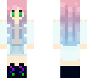 rainbow girl- slightly edited- not mine