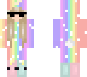 rainbow girl
