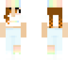 rainbow girl edit
