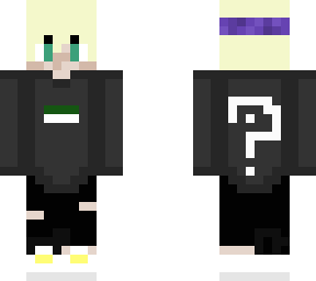 randumb skin with one percent merch and galaxy headband