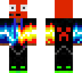 red blob with jacket