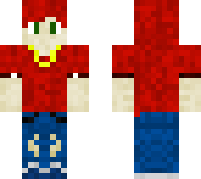 red casual boy