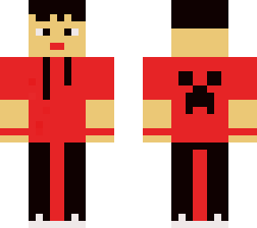 red jacket man