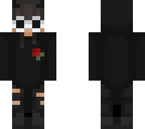 rose demon boy with clout