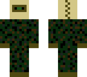 u.s. marine wearing marpat woodland w/ desrt marpat under