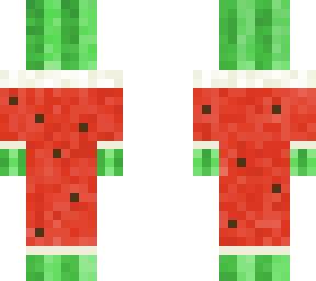 watermelon person