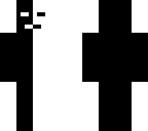 white vs black