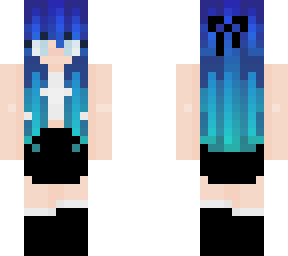 + ocean blue + (hb used)