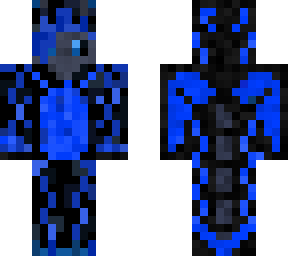 black and blue dragon boy