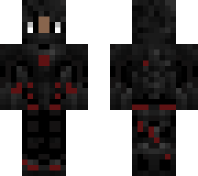 black and red