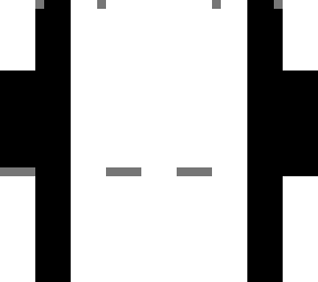 black white