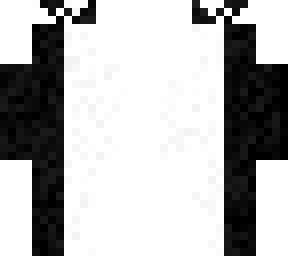 black white