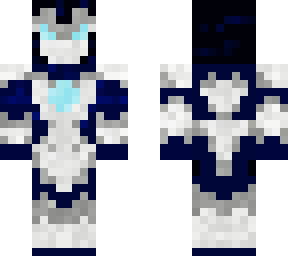 blue and silver iron man