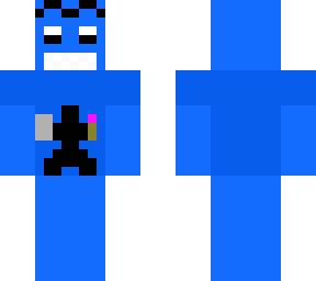 blue man