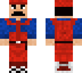Bob Hoskins Mario Minecraft Skin