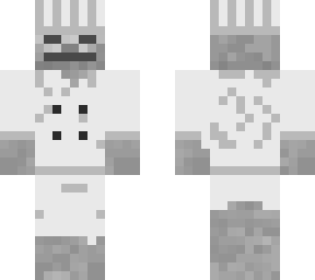 chef skeleton (white coat)