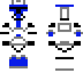 clone trooper jessse 501st  pack