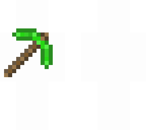 emerald pickaxe
