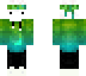 green and blue hoodie