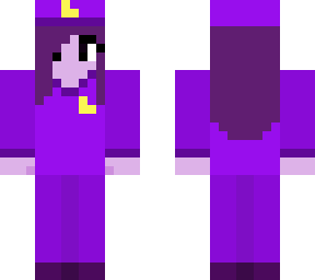 hombre morado version mujer