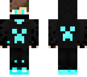 mask blue hood fire boy