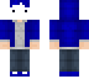 masked blue boy