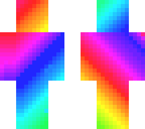 original rainbow skin