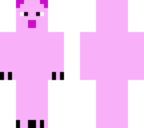 pink polar bear