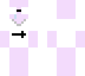 pink sad nerd creature