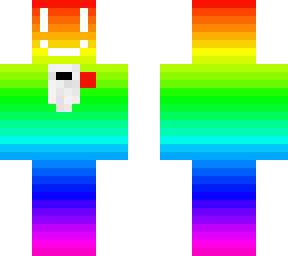 rainbow tuxedo