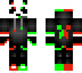 red green panda