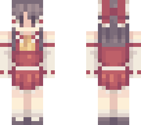 Reimu Minecraft Skin
