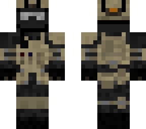 soldier with goggles