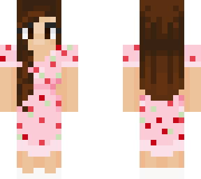 strawberry dress girl :3