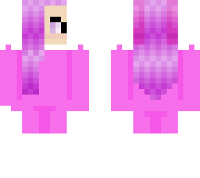unfinished purple girl