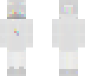white glitched