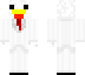 white suit chicken