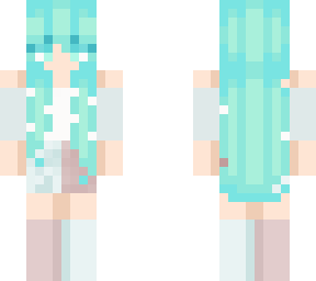 ~ uwu mermaid hair girl ~