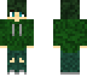 a green boy