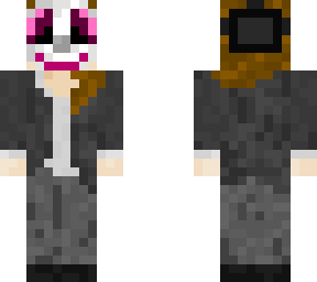 alex with suit and mask