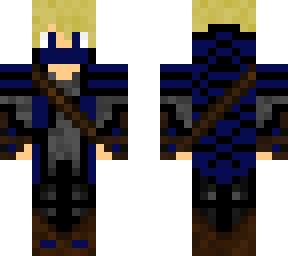 blonde blue assassin lol  thanks to yo