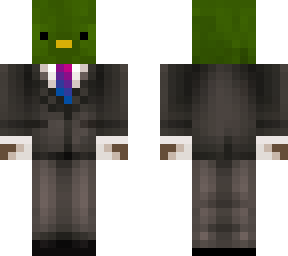 duck in a suit