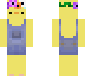 ducky boi with overalls @piggy003