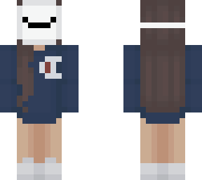 edit of masked girl