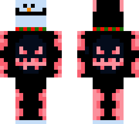 fixed red snowman