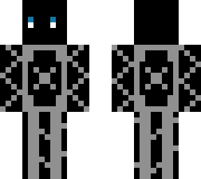grey zigzag ninja