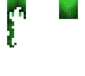 long green hair base w/ horns