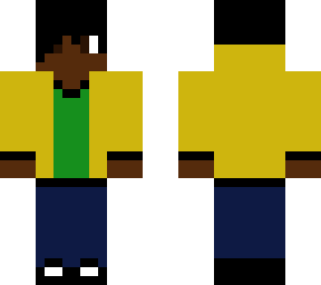 me in a yellow hoodie with a green shirt